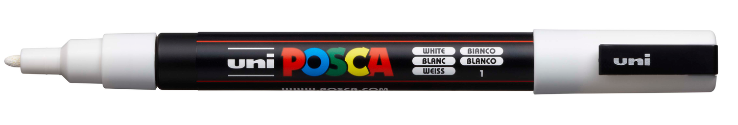 Stylos à peinture Posca - PC3M - métallisé inclus