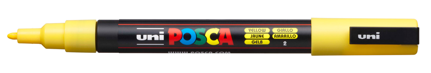 Stylos à peinture Posca - PC3M - métallisé inclus