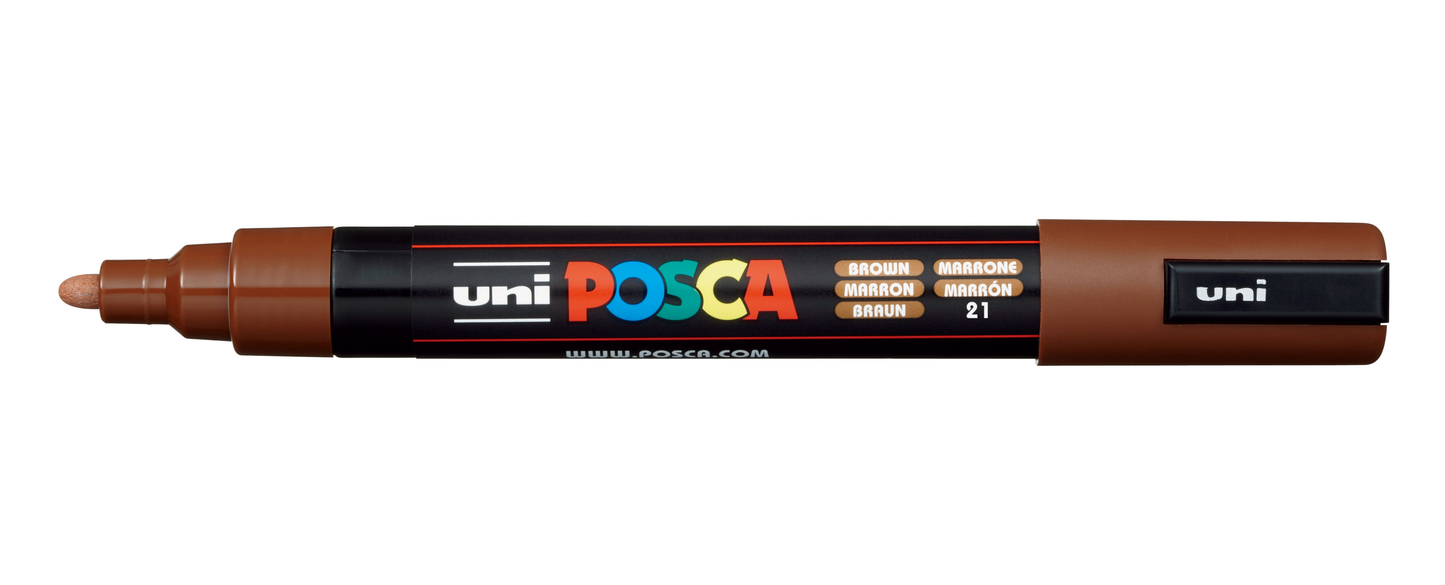 Posca Paint Pens - PC5M - incl Metallic & Fluorescent