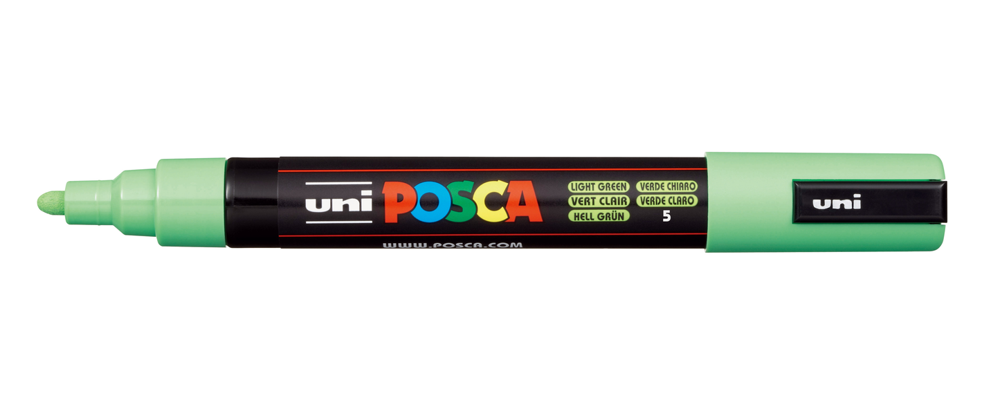 Posca Paint Pens - PC5M - incl Metallic & Fluorescent