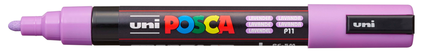 Posca Paint Pens - PC5M - incl Metallic & Fluorescent