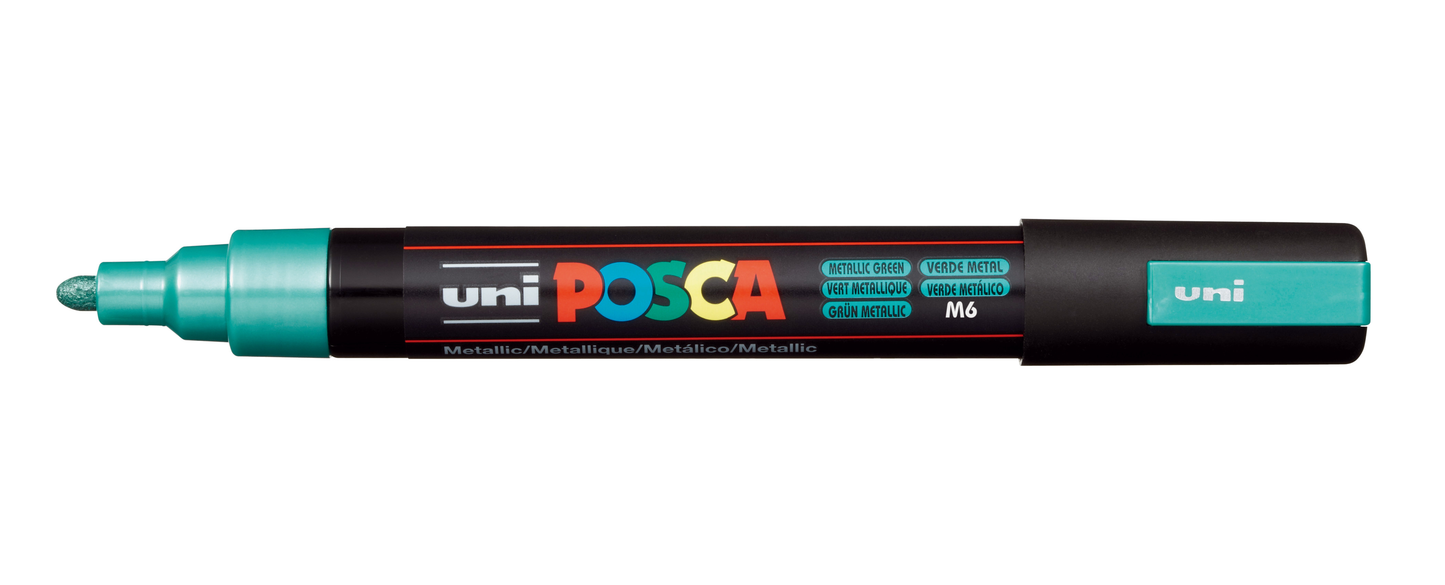 Posca Paint Pens - PC5M - incl Metallic & Fluorescent