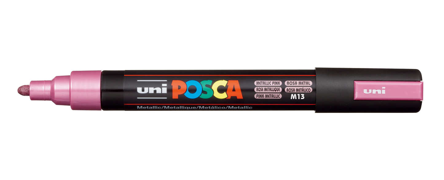 Posca Paint Pens - PC5M - incl Metallic & Fluorescent