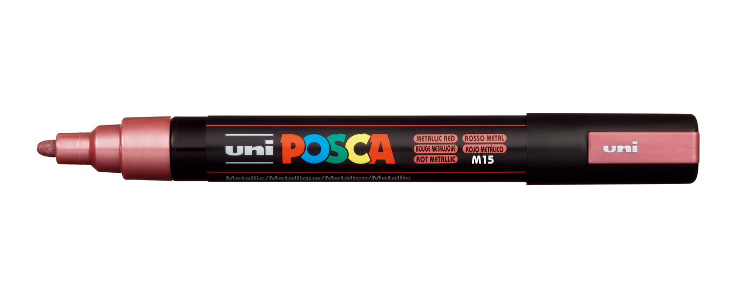 Posca Paint Pens - PC5M - incl Metallic & Fluorescent