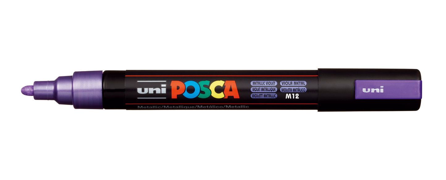 Posca Paint Pens - PC5M - incl Metallic & Fluorescent