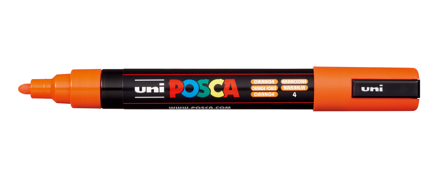 Posca Paint Pens - PC5M - incl Metallic & Fluorescent