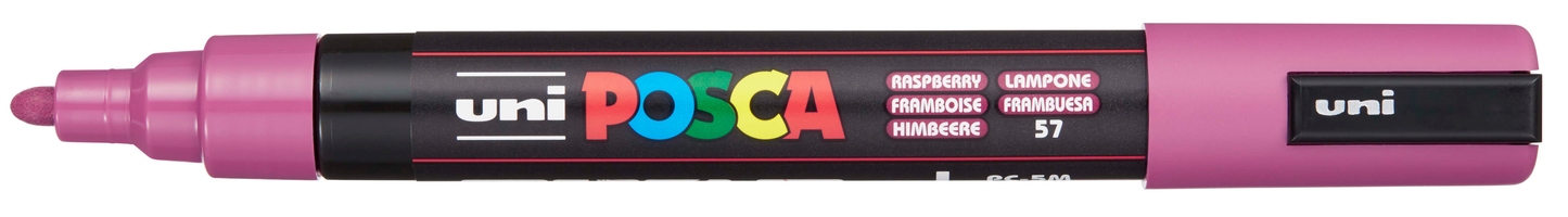 Posca Paint Pens - PC5M - incl Metallic & Fluorescent