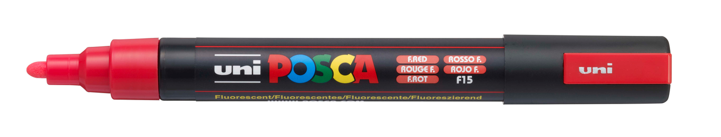 Posca Paint Pens - PC5M - incl Metallic & Fluorescent