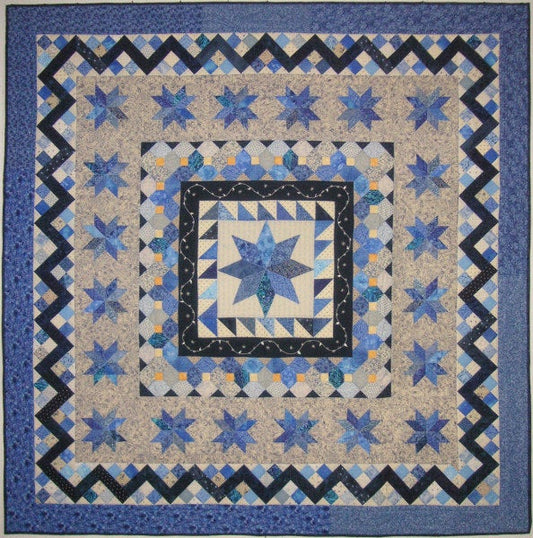 Médaillon de Margery - Modèle de courtepointe - Une véritable antiquité australienne