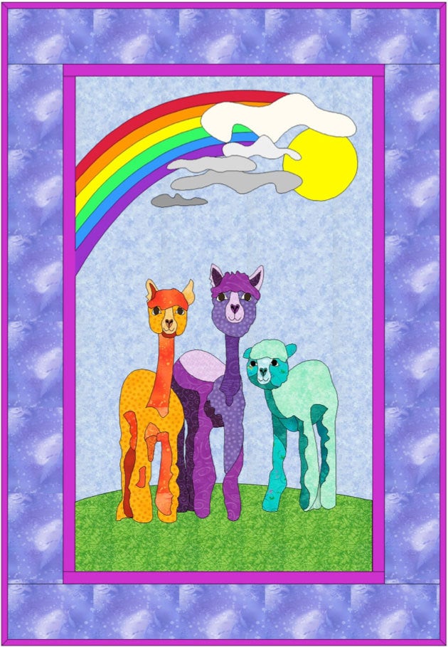Alpaca Love - Nursery Quilt Pattern