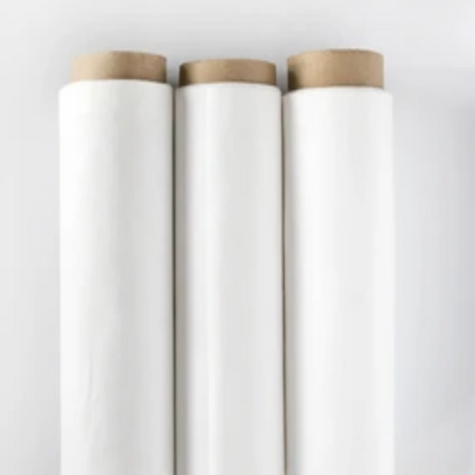 rolls.. of organic cotton poplin max by charles parsins loved by Gloria loughman. great for dying and painting available at 2 Sew Textiles art quilt supplies