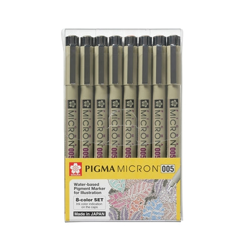 Sakura Pigma Micron Pen 05, Ultra Fine - 0.45 mm - Black