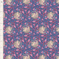 10 " repeat Tilda - Hibernation - 100521 Slumbermouse Denim - 2 Sew Textiles - Art quilt fabric supplies
