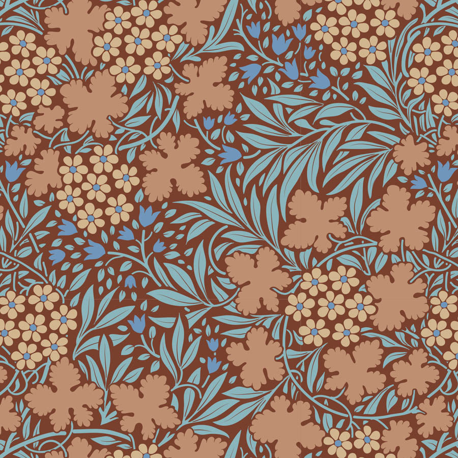 100534 Autumnbloom Hazel- Tilda Hibernation - Available at - 2 Sew Textiles - Art quilt fabric supplies