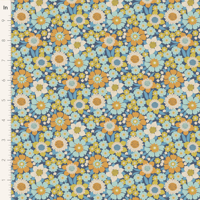 Tilda WALLFLOWER fabric Collection - Pre Cuts - 10" LAYER CAKE Fabric Stack - PRE-ORDER