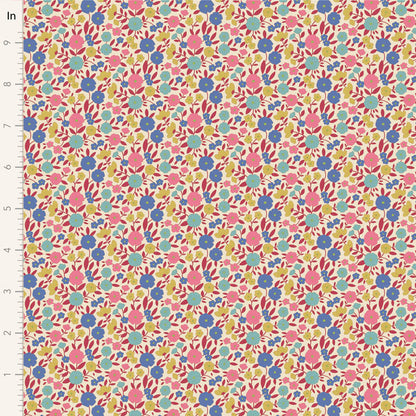 Tilda WALLFLOWER fabric Collection - Pre Cuts - 5" CHARM PACK