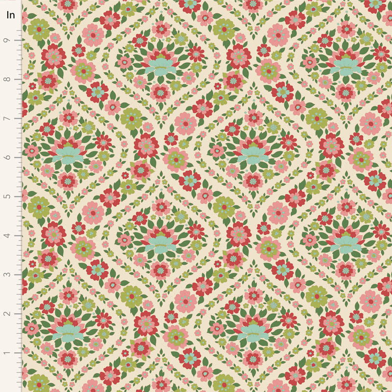 Tilda WALLFLOWER fabric Collection - Pre Cuts - 10" LAYER CAKE Fabric Stack - PRE-ORDER
