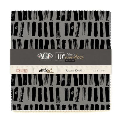 Product image - abstrart 10 inch layer cake fabric wonder a collection. 42 pieces art gallery fabrics by katarina roccella available at 2 sew textiles art quilt supplies