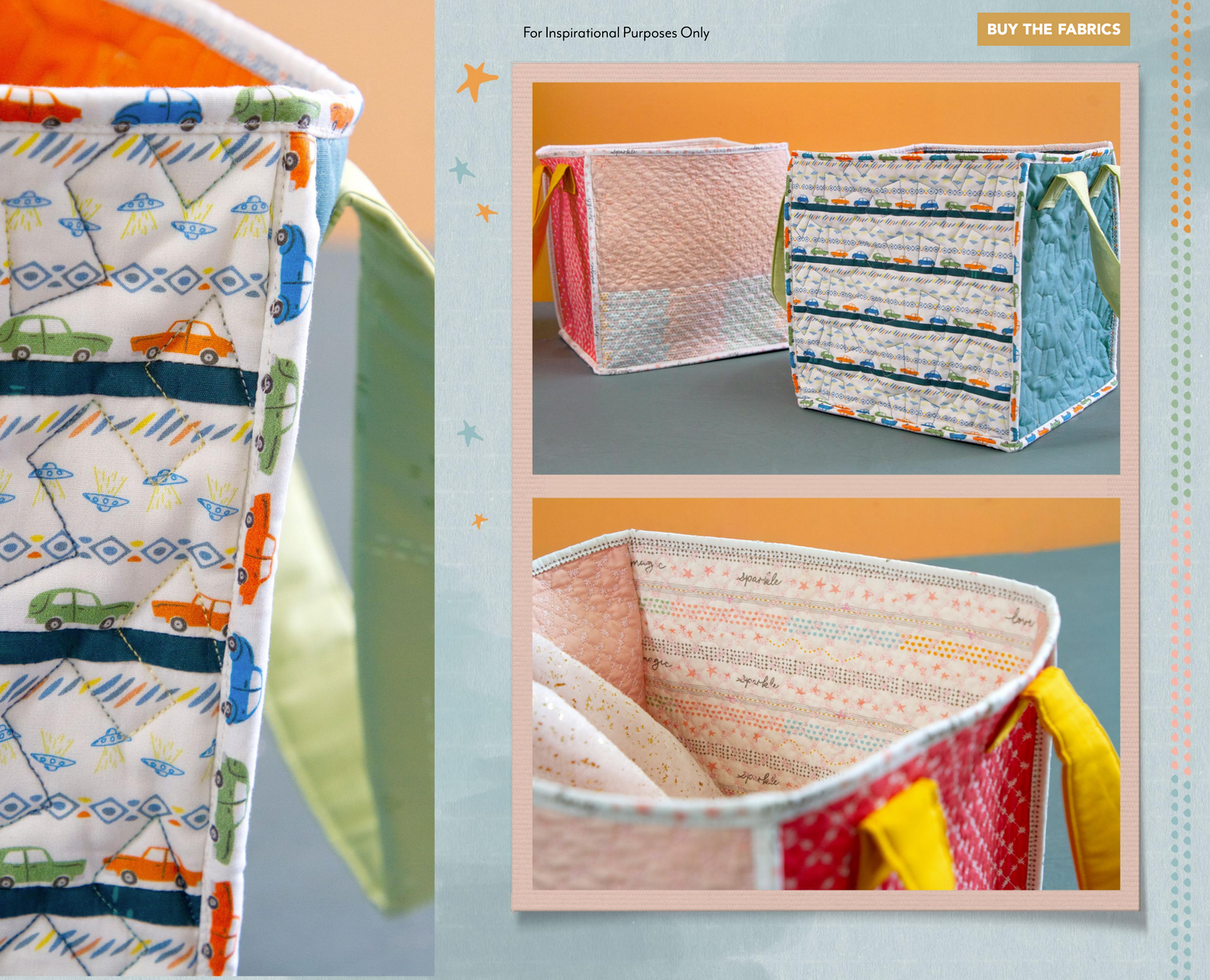 Binding Fabric - 2.5 - Double design - Art Gallery Fabrics
