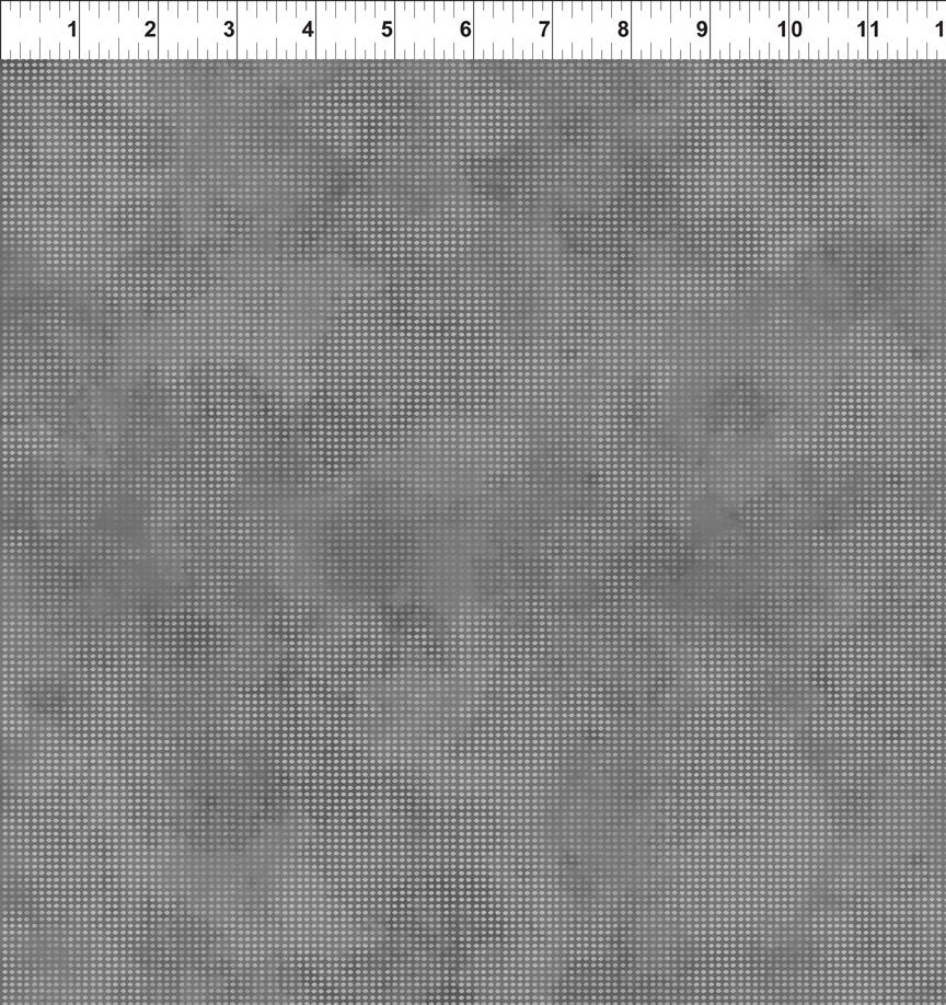 Grey medium hue lightly dotted DIT DOT Evolution at 2 Sew Textiles art quilt supplies