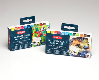 Derwent Inktense Paint Pan Sets