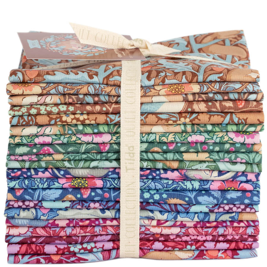 fq stack bundle Tilda Hibernation fabric series.. - 2 Sew Textiles - Art quilt fabric supplies