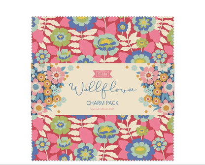 tilda wallflower fabric collection available at 2 sew textiles art quilting fabric online shop brisbane