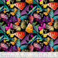 Flutter butterflies black gardenia by sally kelly for windham fabrics available at 2 sew textiles art quilt supplies