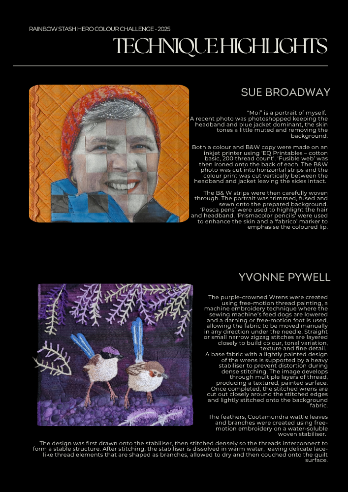 ARTIST BOOK - Rainbow Stash Hero Colour Challenge - Physical + digital version