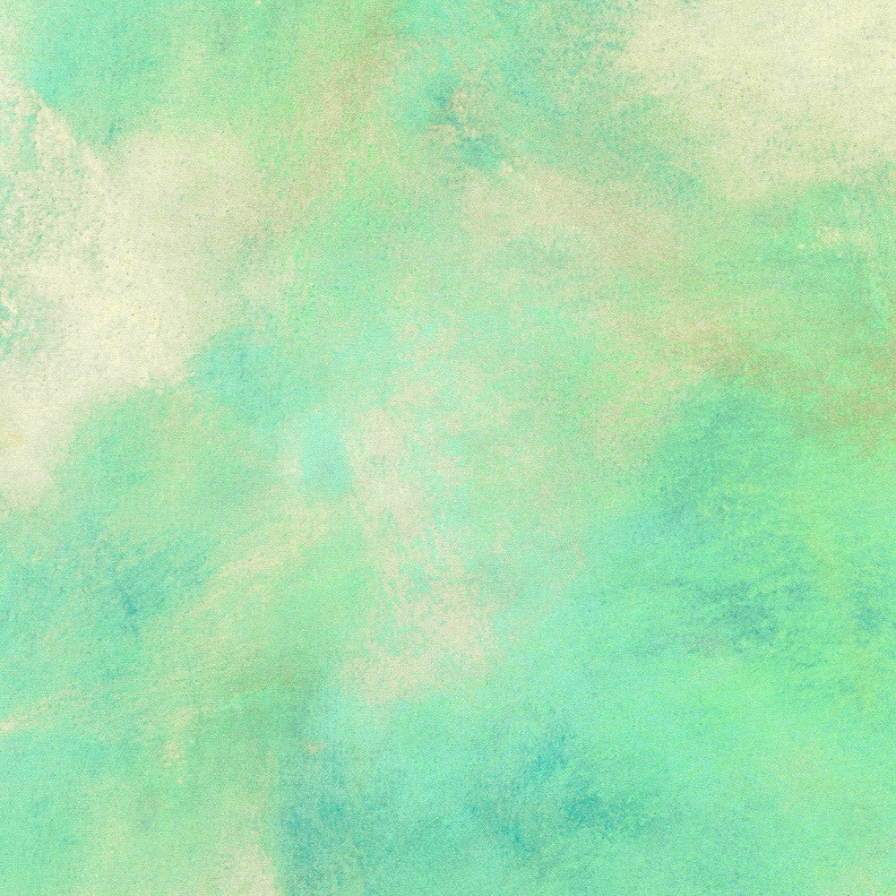 Textured green and beige color swatch