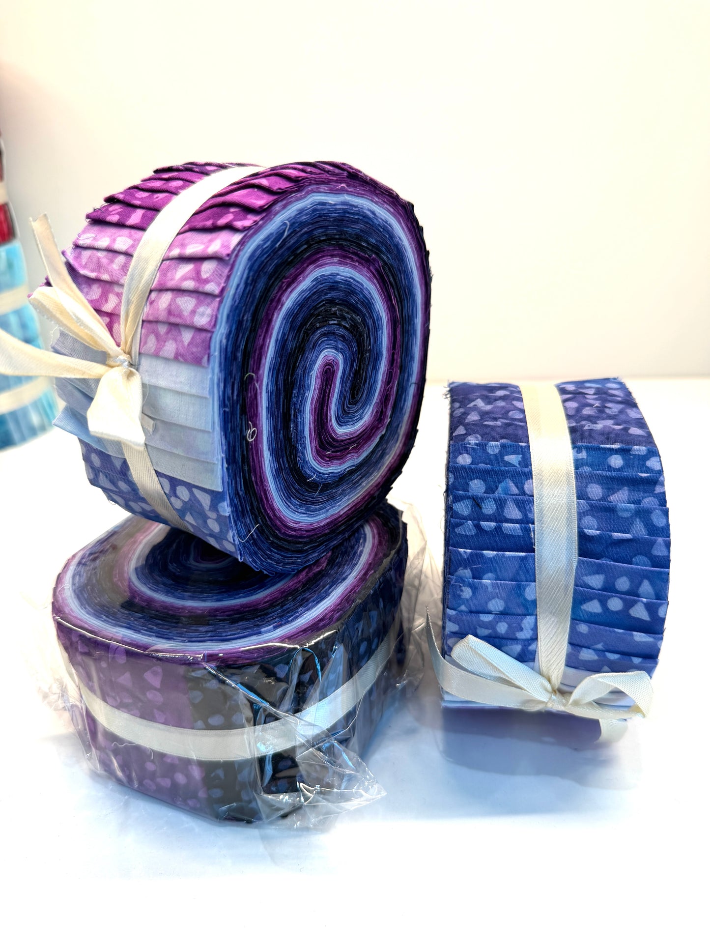 Batik Jelly Roll - Amethyst