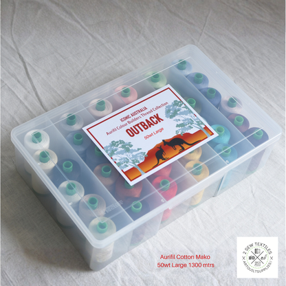 Aurifil Threads Iconic Collection - (36  50wt Large Spools)