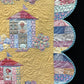 detail whole quilt image using Tilda fabrics -Quilt Pattern Beach House Beauties - make it sew for sale at 2 sew textiles art quilt supplies used Tilda fabrics. or Kaffe.