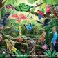 carlie edwards Australia dv6007 animal quilting fabric panel jungle zoo animals from devonstone available at 2 sew textiles art quilt supplies 