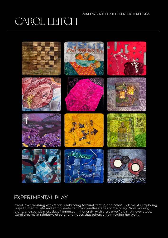 ARTIST BOOK - Rainbow Stash Hero Colour Challenge - Physical + digital version