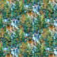 full fabric meterage natural landscape yardage Cedarcrest falls fabric for Northcott fabrics, landscape watercolor designs. panel and natural texture prints. available at 2 sew textiles art quilt supplies