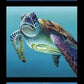 Chris Riley Australian Ocean Animal art fabric panel - Whale Dolphin Turtle available at 2 sew textiles art quilt supplies