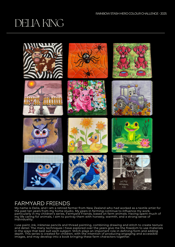 ARTIST BOOK - Rainbow Stash Hero Colour Challenge - Physical + digital version