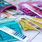 Aurifil threads collection Cotton sewing thread Swatch book - never order the wrong colour again- free Shipping