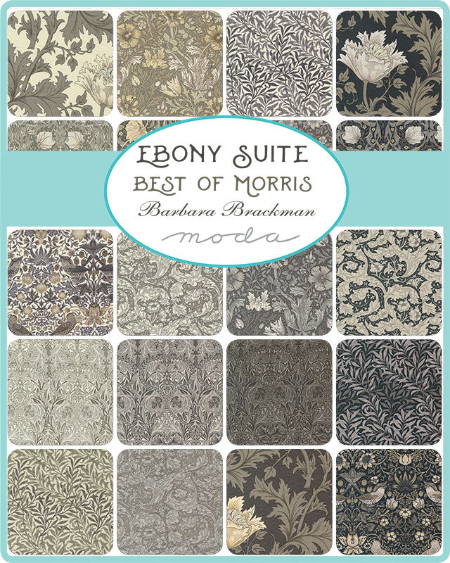 ebony suite by Moda fabrics available at 2 sew textiles art quilt supplies