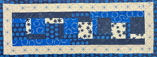 Evening Path Table Runner Pattern