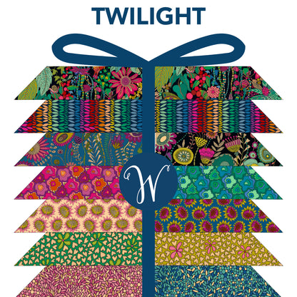 Twilight FQ bundle by Sally Kelly for windham fabrics available at 2 sew textiles art quilt supplies