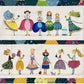 Pillow case with pattern part of the Fairy tale quilt pattern by 2 sew textiles using panel and co-ordinates by Monika Baldough
