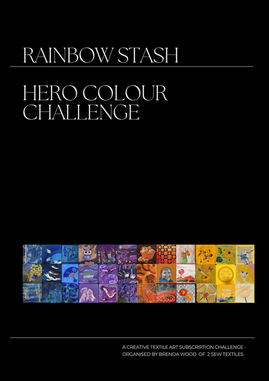 ARTIST BOOK - Rainbow Stash Hero Colour Challenge - Physical + digital version