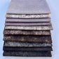 FQ by bundle of grey gray blacks perfect for collage and modern quilting available at 2 sew textiles art quilt supplies