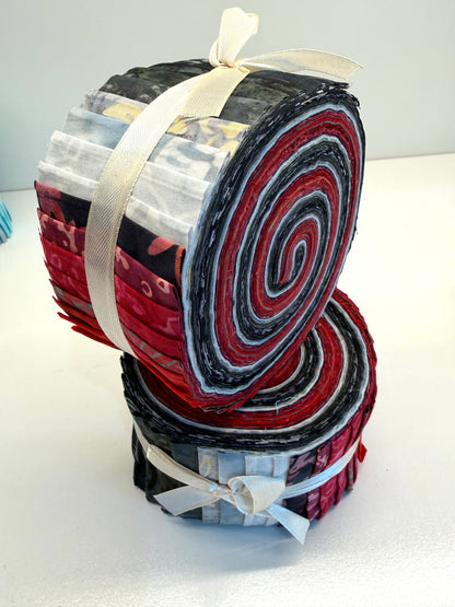 Batik Jelly Roll - Hot Rod