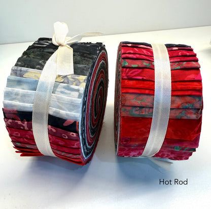 Batik Jelly Roll - Hot Rod