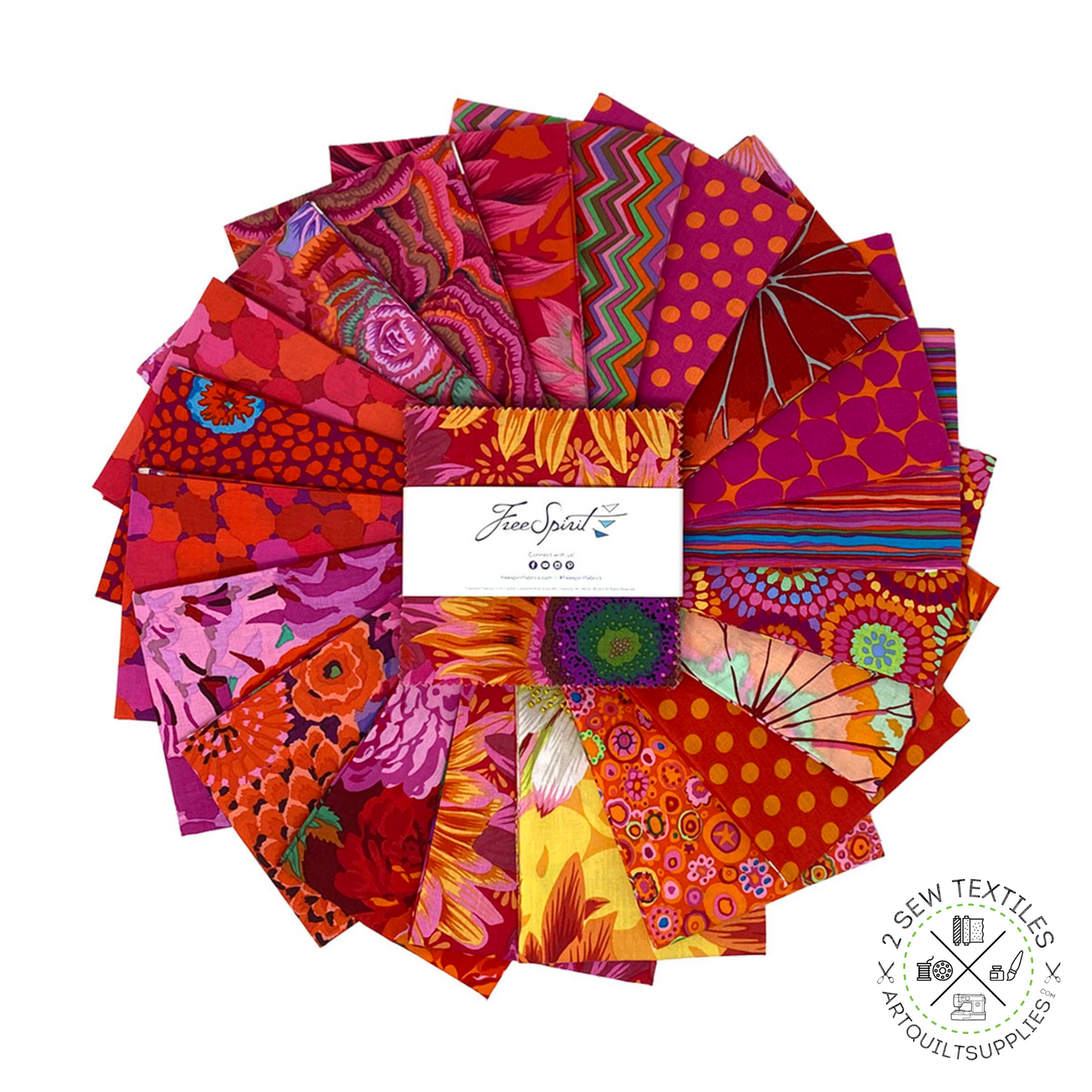 vineyard kaffe fassett collective 5" charm pack - 2 Sew textiles art quilt supplies