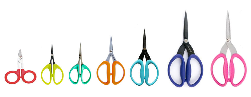 Karen Kay Buckley Scissors 5" Perfect Multi-Purpose Scissors med - orange