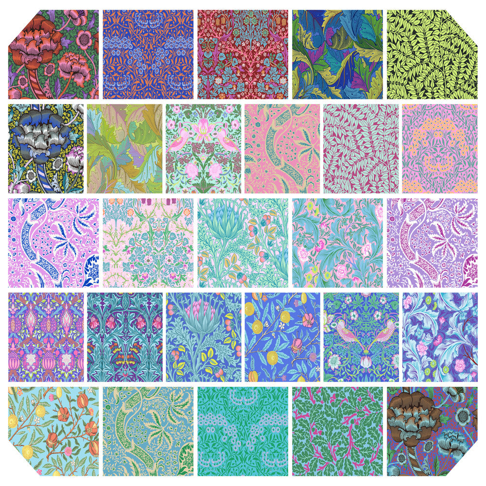 Wiliam morris x Kaffe fassett fabric collection by free spirit available at 2 sew textiles art quilt supplies